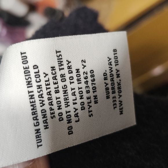 Ruby Rd. Black Textured Cardigan - Picture 6 of 10